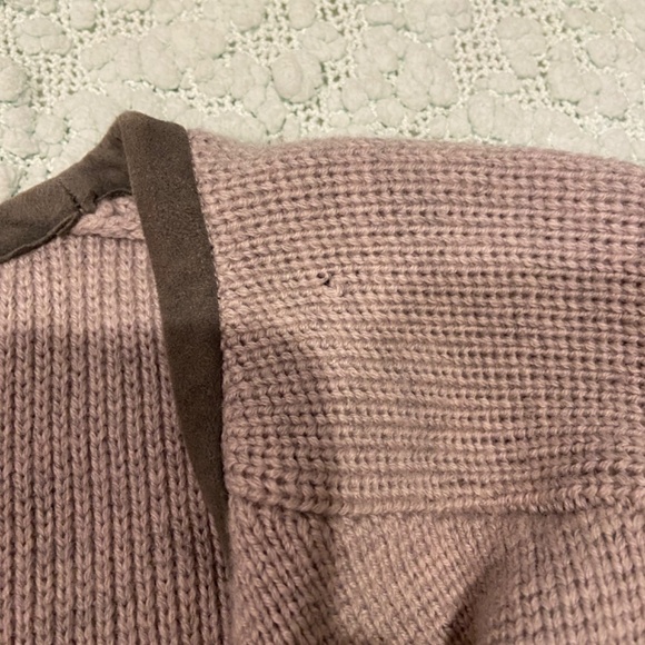 Club Monaco Gray Asymmetric Full-Zip Wool Sweater Jacket – Size Medium - Picture 9 of 13